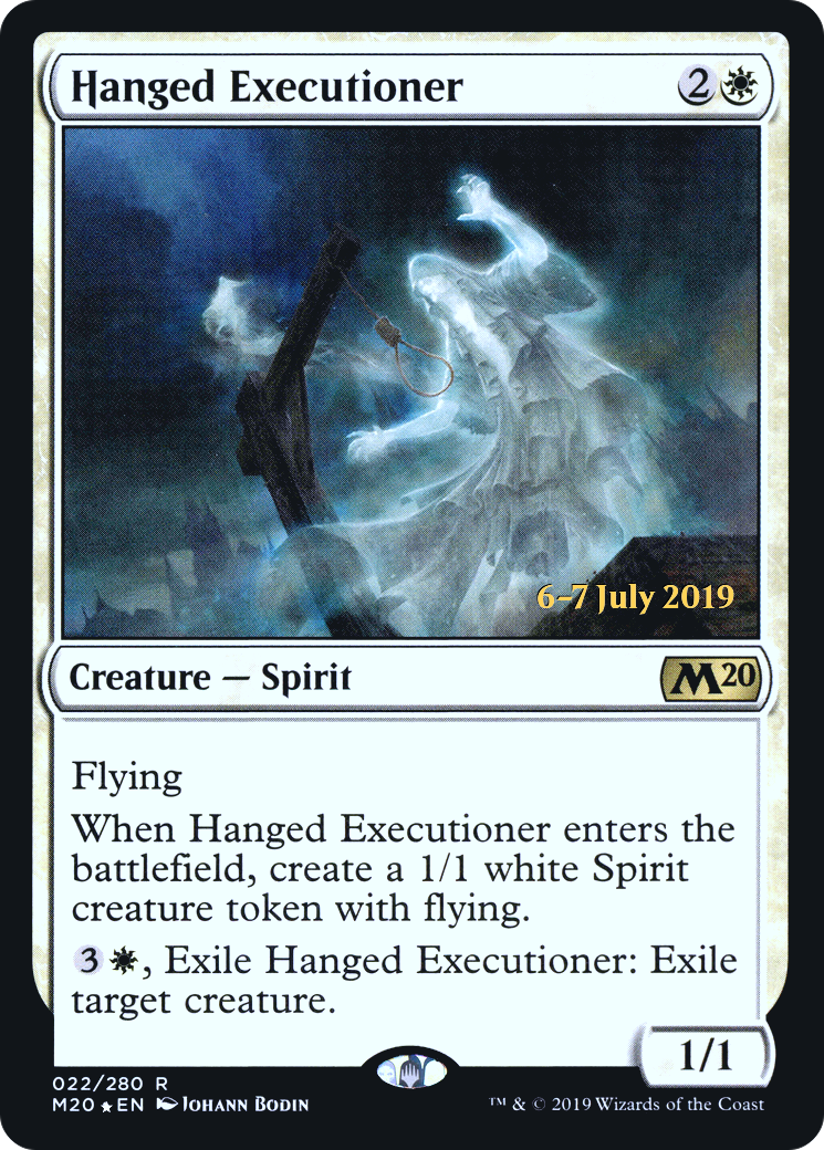 Hanged Executioner (PRE-022) [Core Set 2020 Promos] Foil MTG Single Wizards of the Coast