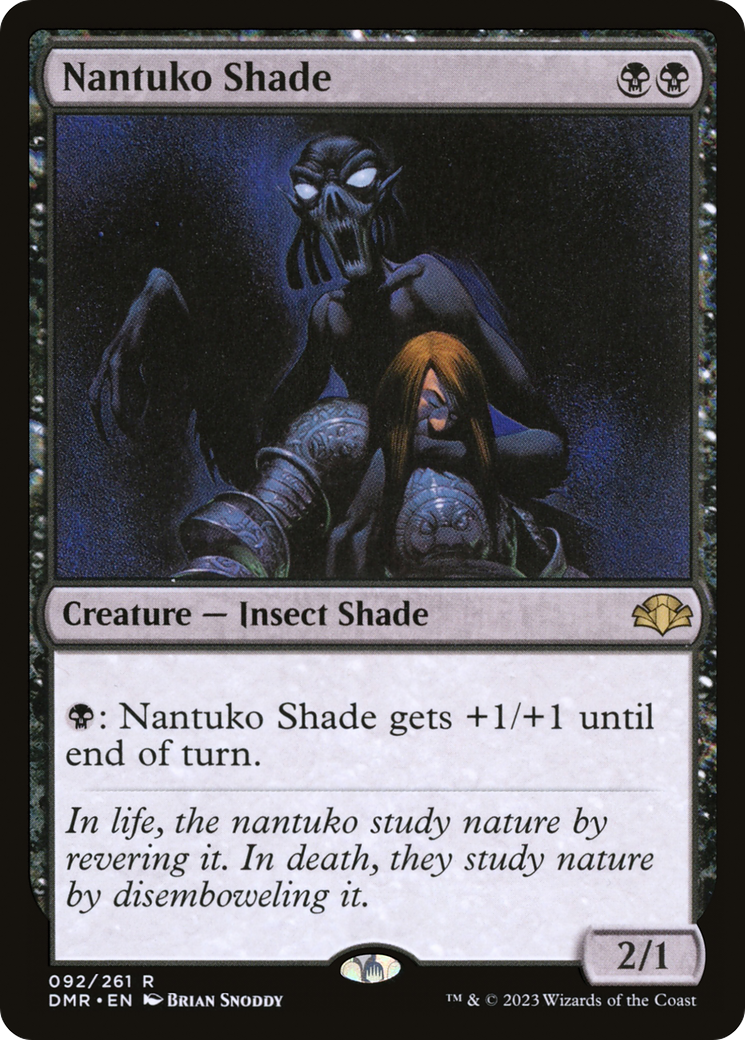 Nantuko Shade [Dominaria Remastered] MTG Single Magic: The Gathering