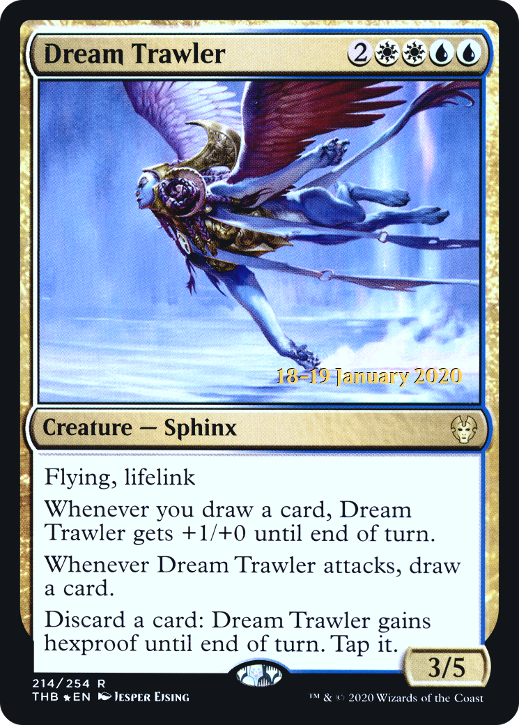 Dream Trawler (PRE-214) [Theros Beyond Death Promos] Foil MTG Single Wizards of the Coast