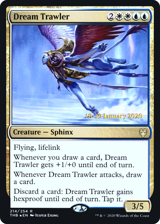 Dream Trawler (PRE-214) [Theros Beyond Death Promos] Foil MTG Single Wizards of the Coast