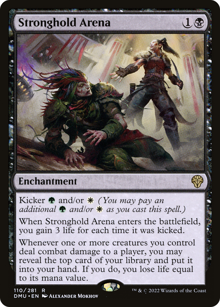 Stronghold Arena (DMU-110) [Dominaria United] MTG Single Wizards of the Coast
