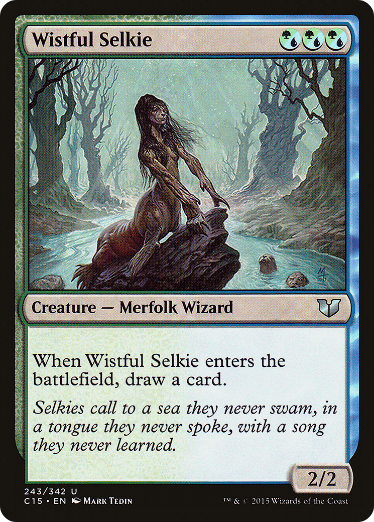 Wistful Selkie (C15-243) [Commander 2015] MTG Single Wizards of the Coast