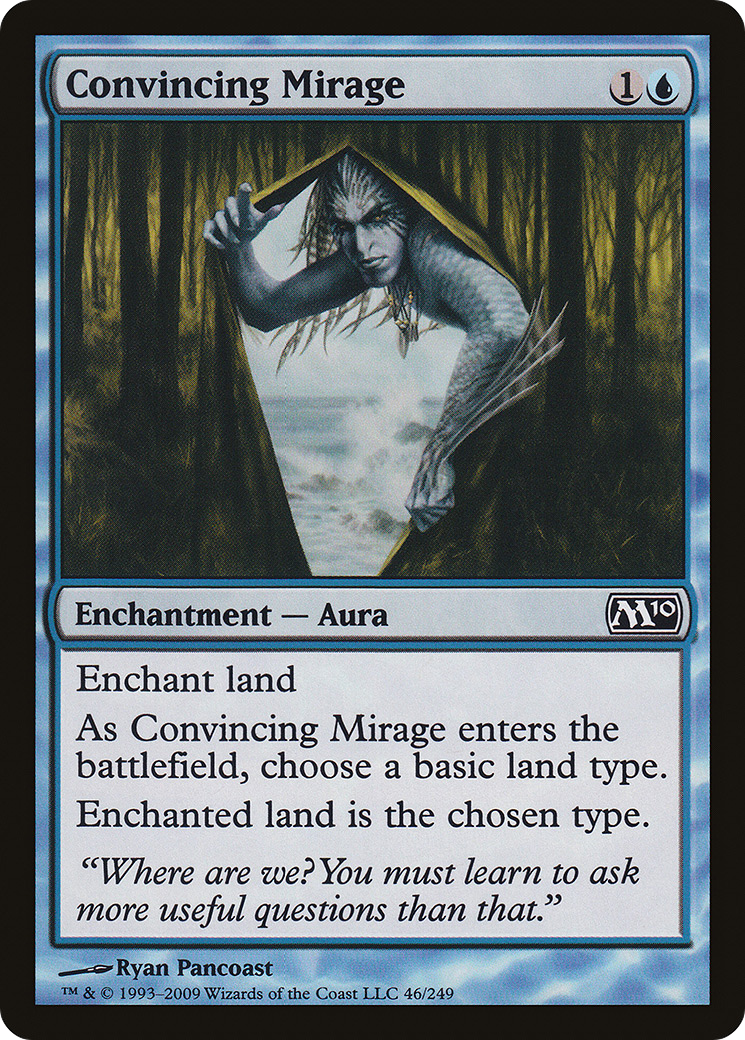 Convincing Mirage (M10-046) [Magic 2010] MTG Single Wizards of the Coast