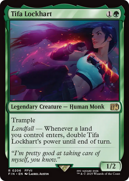 Tifa Lockhart (FIN-206) [FINAL FANTASY] MTG Single Wizards of the Coast