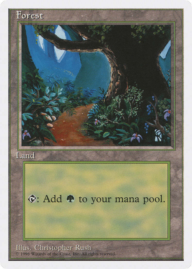Forest (B) (2PS-066) [Misc] Introductory Two-Player Set MTG Single Wizards of the Coast