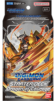 Digimon Starter Deck - Dragon of Courage [ST15] Digimon Sealed Digimon
