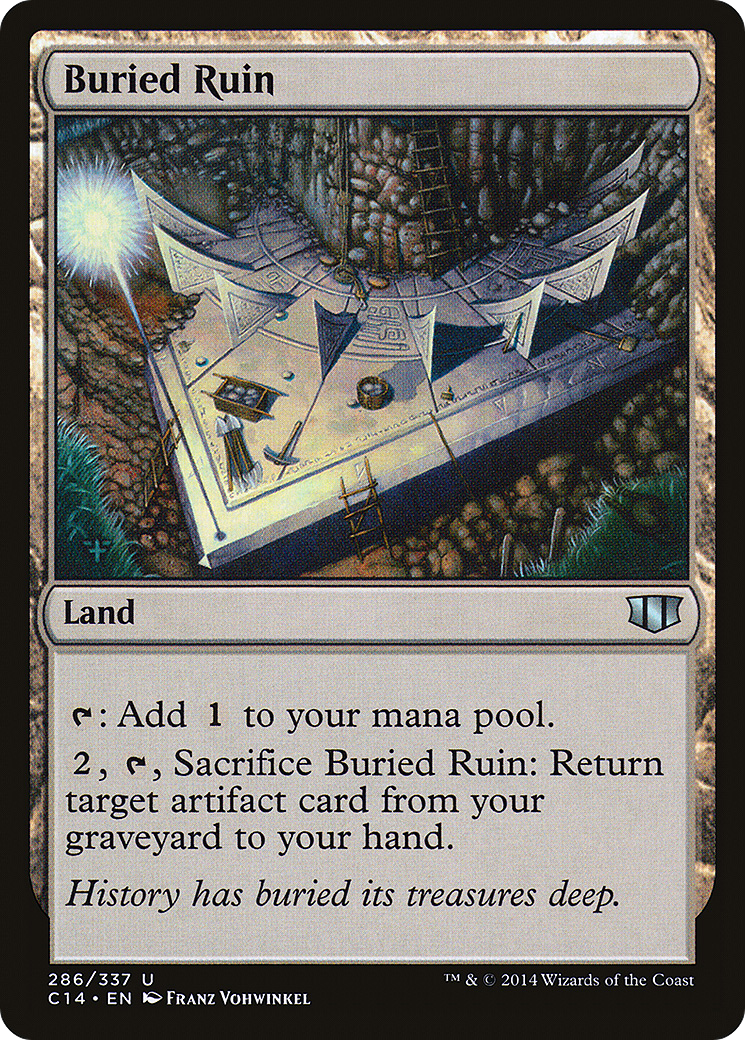 Buried Ruin (C14-286) [Commander 2014] MTG Single Wizards of the Coast