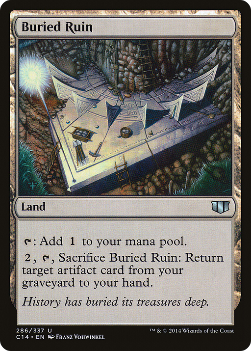 Buried Ruin (C14-286) [Commander 2014] MTG Single Wizards of the Coast