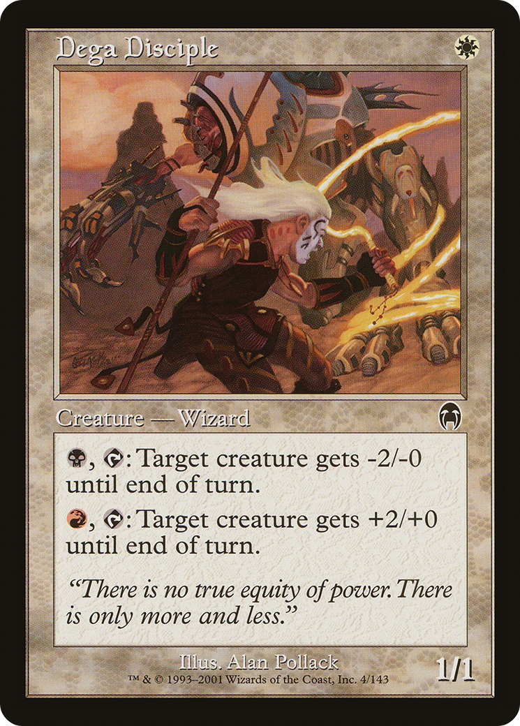 Dega Disciple (APC-004) [Apocalypse] Foil MTG Single Wizards of the Coast