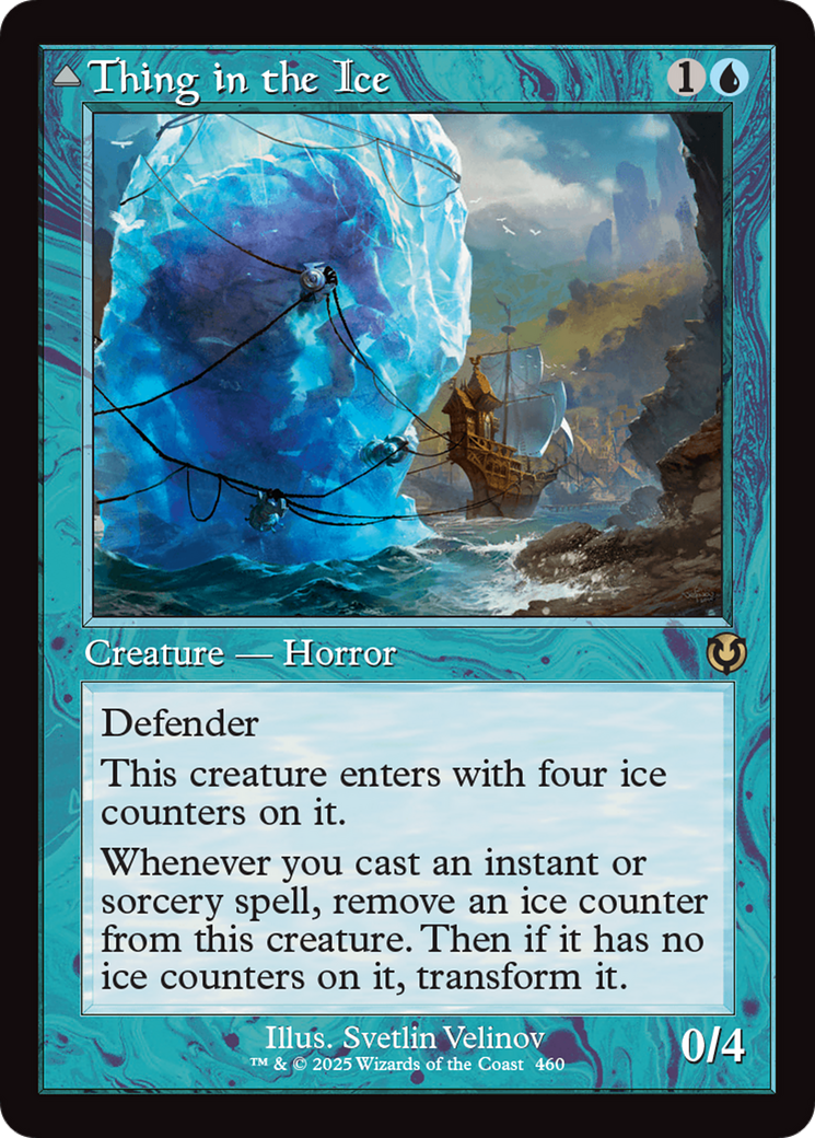 Thing in the Ice (INR-460) [Innistrad Remastered] MTG Single Wizards of the Coast