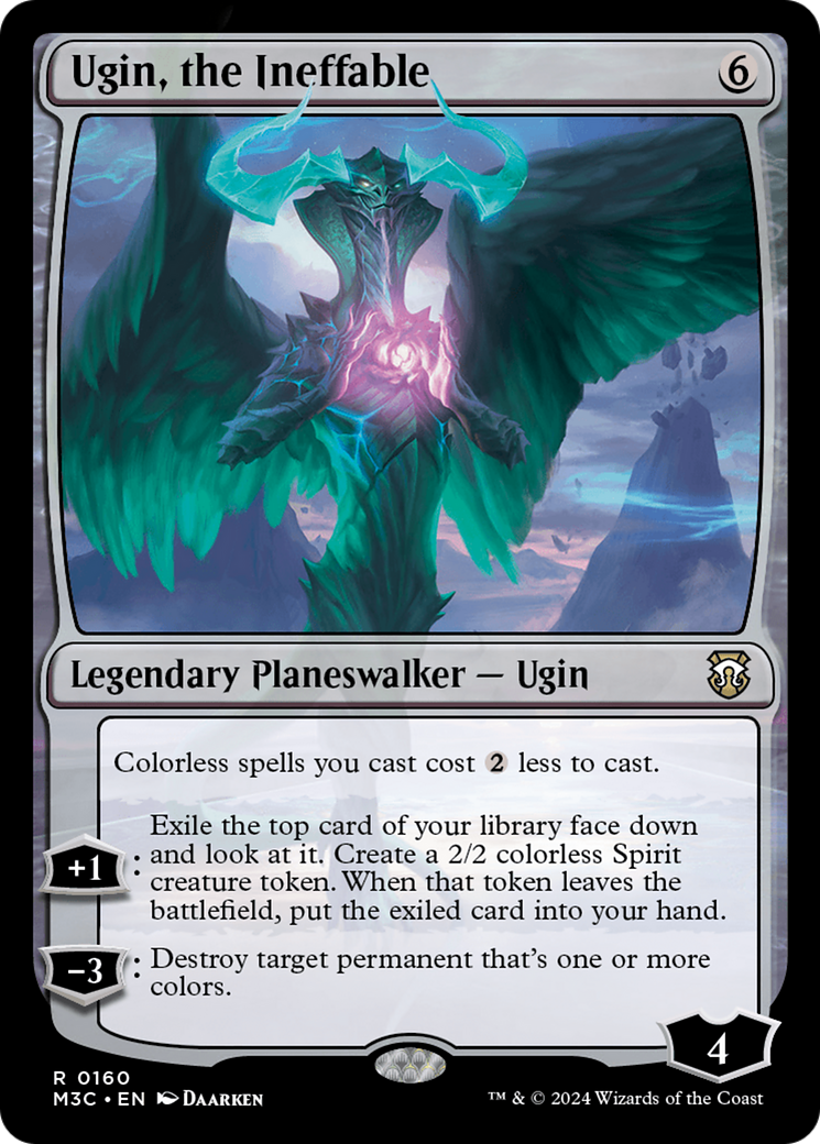 Ugin, the Ineffable (M3C-160) [Modern Horizons 3 Commander] MTG Single Wizards of the Coast
