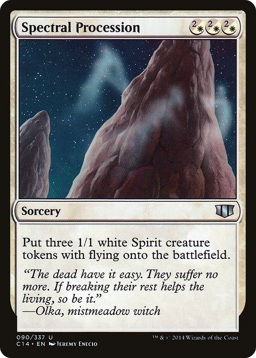 Spectral Procession (C14-090) [Commander 2014] MTG Single Wizards of the Coast