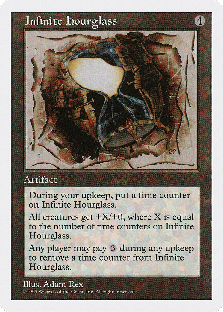 Infinite Hourglass (5ED-) [Fifth Edition] MTG Single Wizards of the Coast