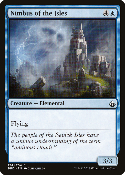 Nimbus of the Isles (BBD-124) [Battlebond] Foil MTG Single Wizards of the Coast