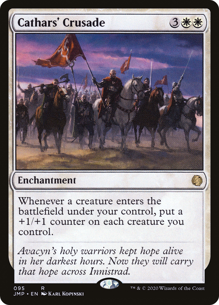 Cathars' Crusade (JMP-095) [Jumpstart] MTG Single Wizards of the Coast