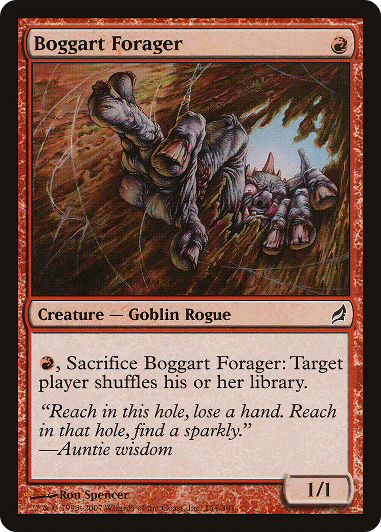 Boggart Forager (LRW-154) [Lorwyn] Foil MTG Single Wizards of the Coast