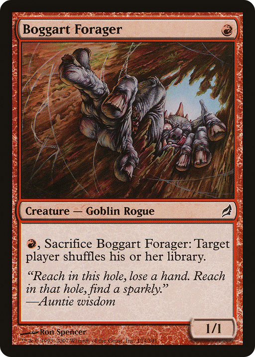 Boggart Forager (LRW-154) [Lorwyn] MTG Single Wizards of the Coast
