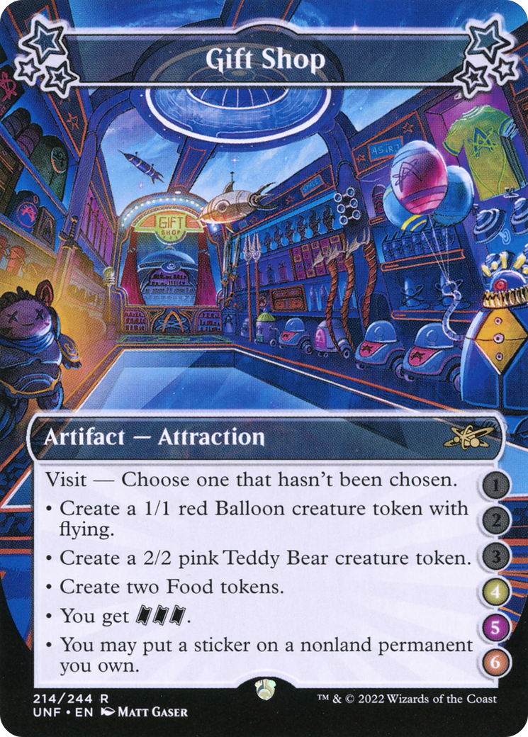 Gift Shop (UNF-214B) [Unfinity] Foil MTG Single Wizards of the Coast