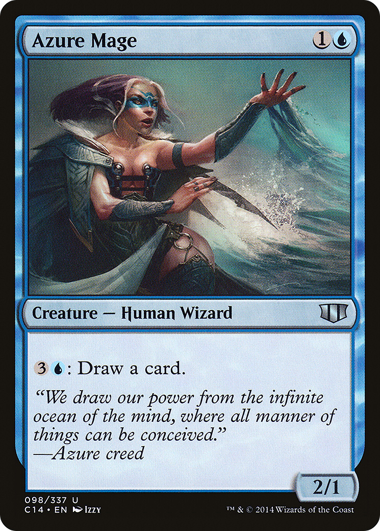 Azure Mage (C14-098) [Commander 2014] MTG Single Wizards of the Coast
