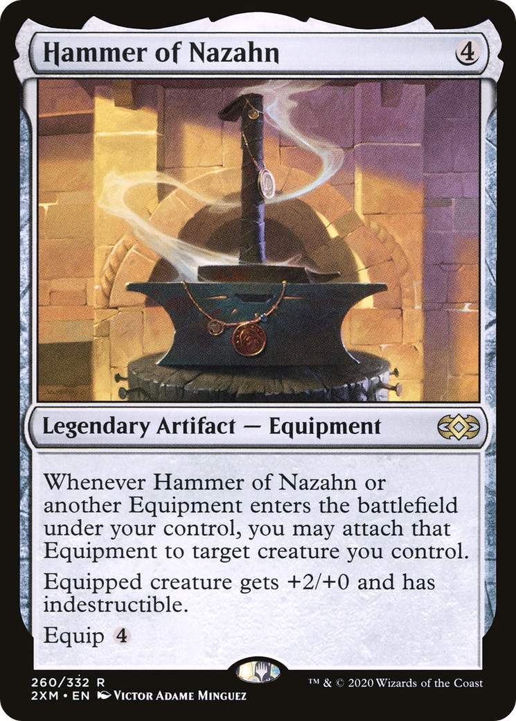 Hammer of Nazahn (2XM-260) [Double Masters] MTG Single Wizards of the Coast