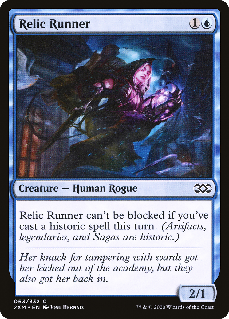 Relic Runner (2XM-063) [Double Masters] Foil MTG Single Wizards of the Coast