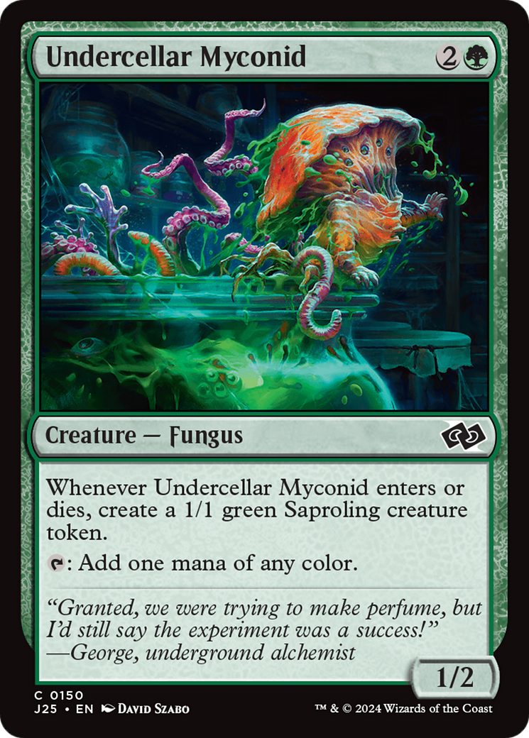 Undercellar Myconid (J25-150) [Foundations Jumpstart] MTG Single Wizards of the Coast
