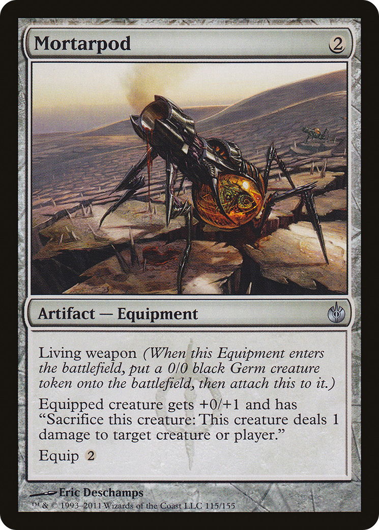 Mortarpod (MBS-115) [Mirrodin Besieged] MTG Single Wizards of the Coast