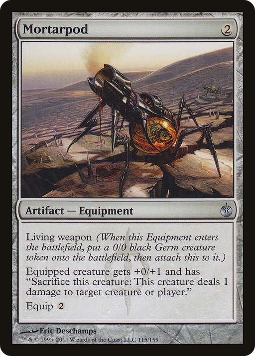 Mortarpod (MBS-115) [Mirrodin Besieged] MTG Single Wizards of the Coast