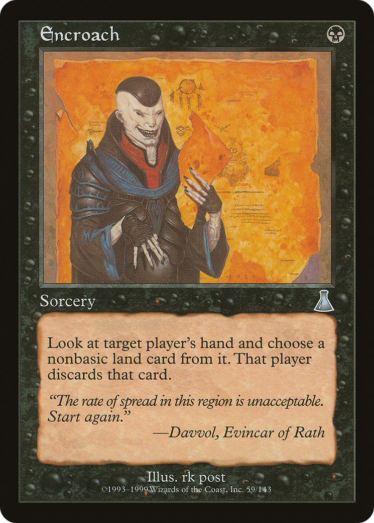 Encroach (UDS-059) [Urza's Destiny] MTG Single Wizards of the Coast
