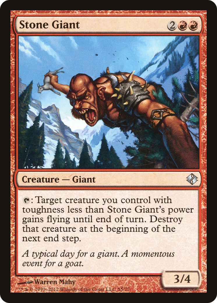 Stone Giant (DDI-055) [Misc] Duel Decks: Venser vs. Koth MTG Single Wizards of the Coast