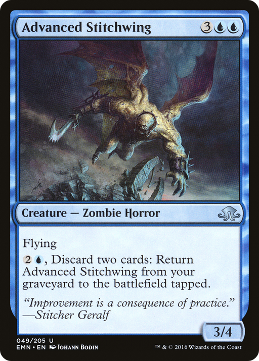 Advanced Stitchwing (EMN-049) [Eldritch Moon] Foil MTG Single Wizards of the Coast
