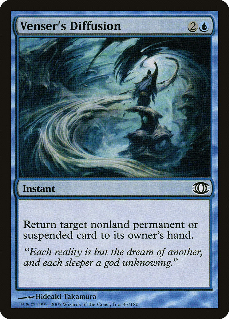 Venser's Diffusion (FUT-047) [Future Sight] MTG Single Wizards of the Coast