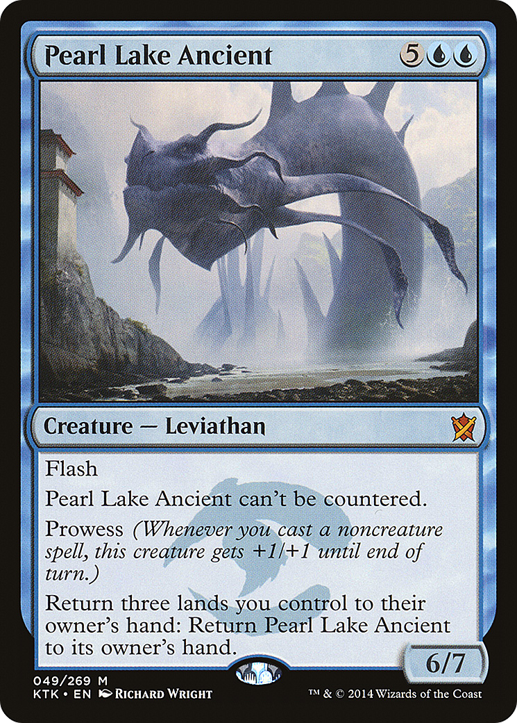 Pearl Lake Ancient (KTK-049) [Khans of Tarkir] Foil MTG Single Wizards of the Coast