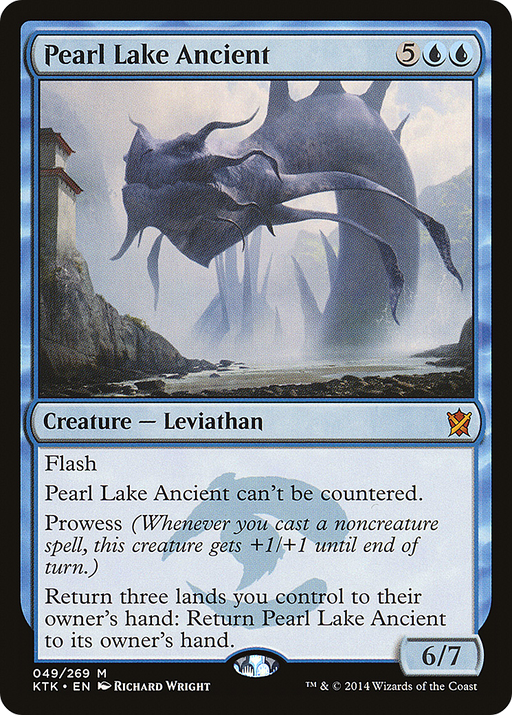 Pearl Lake Ancient (KTK-049) [Khans of Tarkir] Foil MTG Single Wizards of the Coast