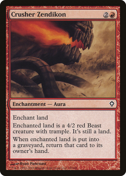Crusher Zendikon (WWK-078) [Worldwake] MTG Single Wizards of the Coast