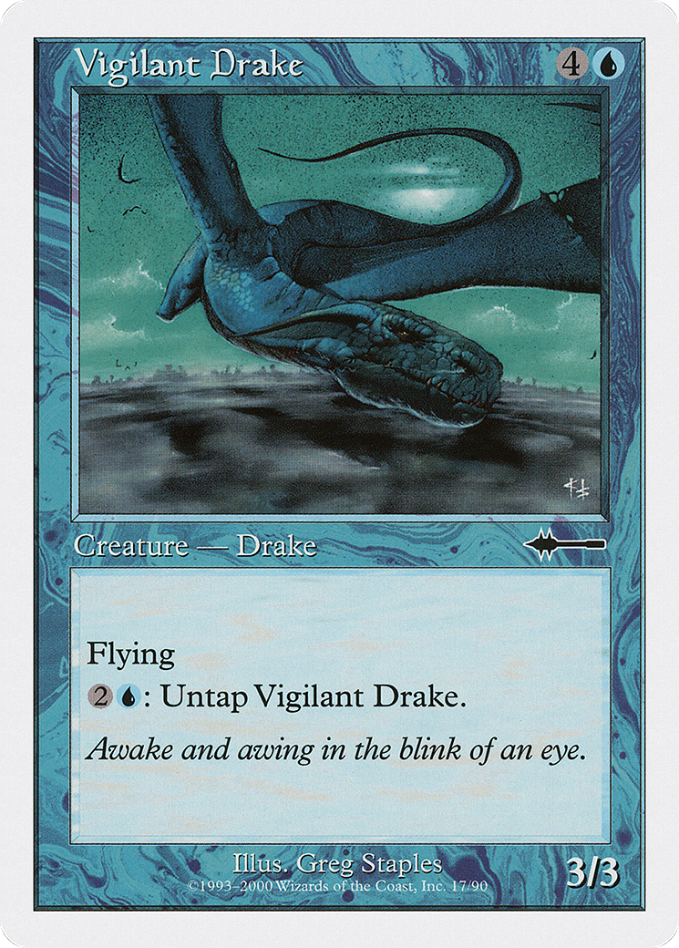 Vigilant Drake (BTD-017) [Misc] Beatdown Box Set MTG Single Wizards of the Coast