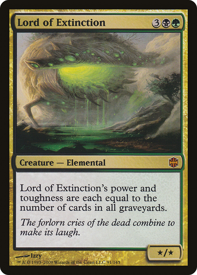 Lord of Extinction (ARB-091) [Alara Reborn] Foil MTG Single Wizards of the Coast