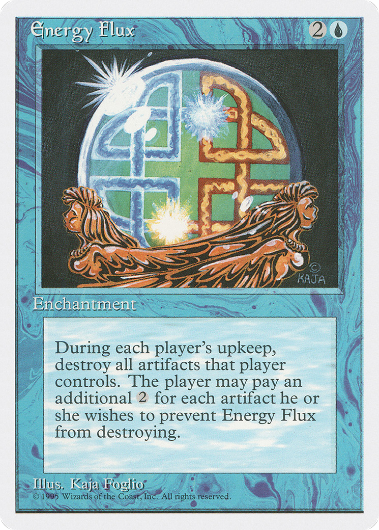 Energy Flux (4ED-068) [Fourth Edition] MTG Single Wizards of the Coast