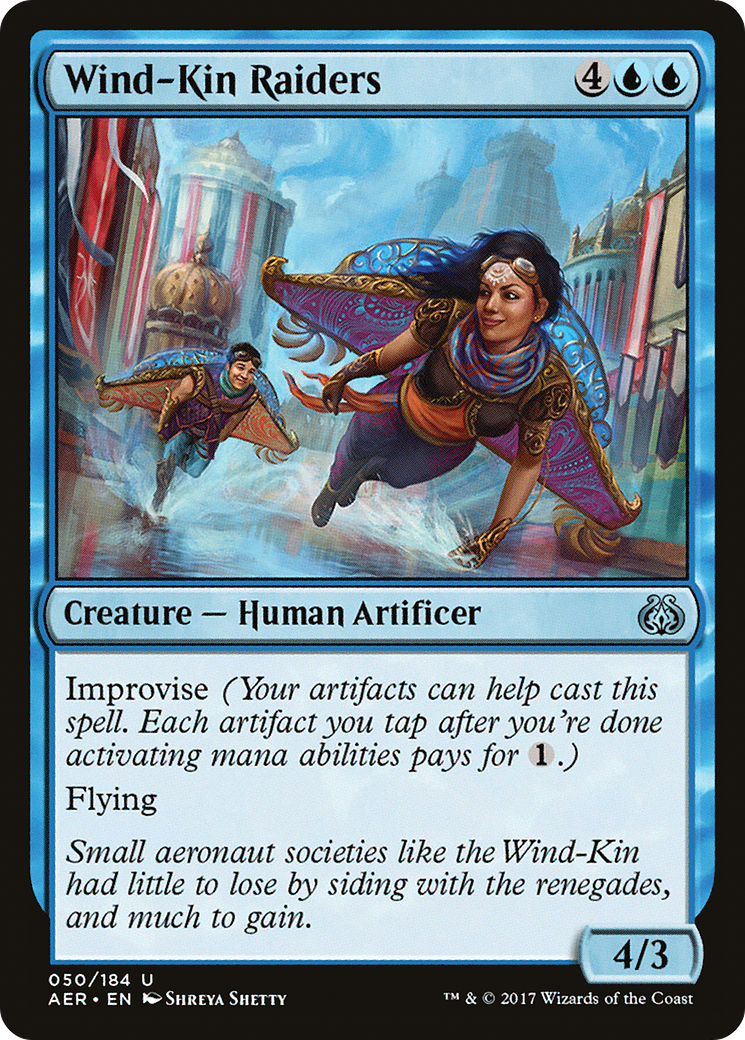 Wind-Kin Raiders (AER-050) [Aether Revolt] MTG Single Wizards of the Coast