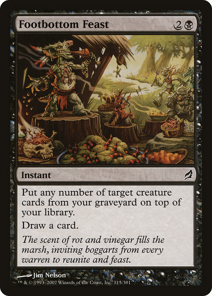 Footbottom Feast (LRW-115) [Lorwyn] Foil MTG Single Wizards of the Coast