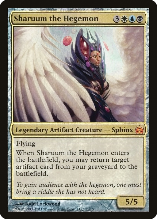 Sharuum the Hegemon (V11-) [Misc] From the Vault: Legends Foil MTG Single Wizards of the Coast