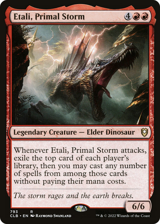 Etali, Primal Storm (CLB-793) [Commander Legends: Battle for Baldur's Gate] MTG Single Wizards of the Coast
