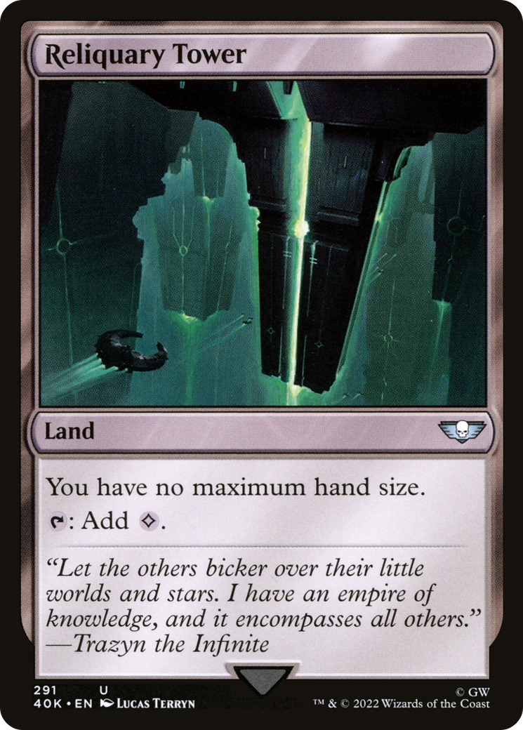 Reliquary Tower (40K-291) [Warhammer 40,000 Commander] MTG Single Wizards of the Coast