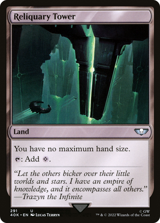 Reliquary Tower (40K-291) [Warhammer 40,000 Commander] MTG Single Wizards of the Coast