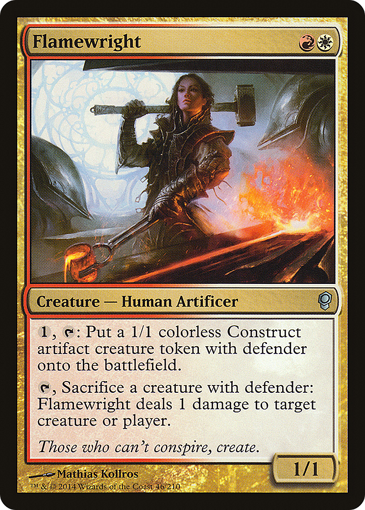 Flamewright (CNS-046) [Conspiracy] Foil MTG Single Wizards of the Coast