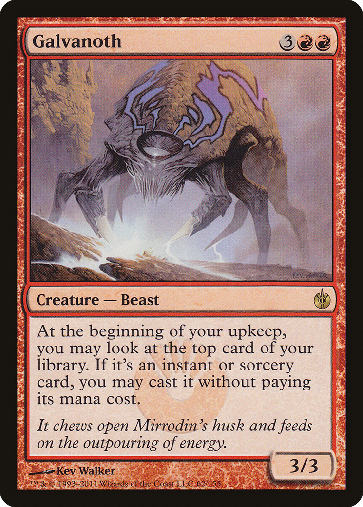 Galvanoth (MBS-062) [Mirrodin Besieged] MTG Single Wizards of the Coast