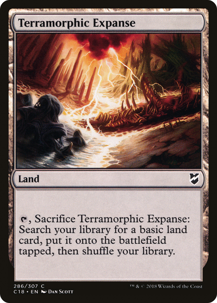 Terramorphic Expanse (C18-286) [Commander 2018] MTG Single Wizards of the Coast