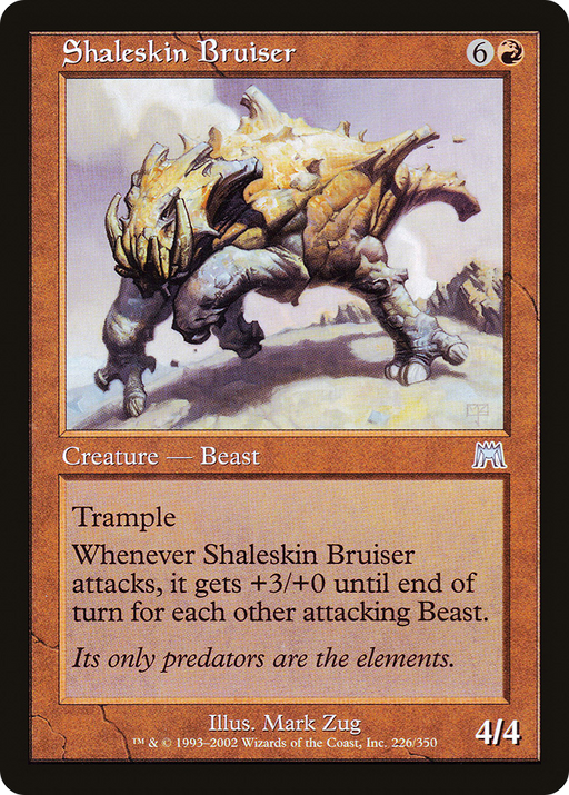 Shaleskin Bruiser (ONS-226) [Onslaught] MTG Single Wizards of the Coast