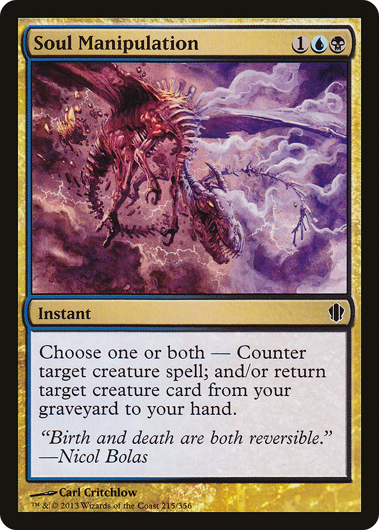 Soul Manipulation (C13-215) [Commander 2013] MTG Single Wizards of the Coast