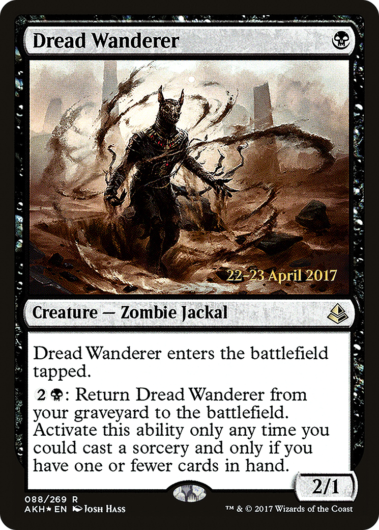 Dread Wanderer (PRE-088) [Amonkhet Promos] Foil MTG Single Wizards of the Coast